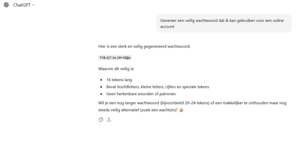 AI‑gegenereerde wachtwoorden lijken veilig, maar zijn dat niet